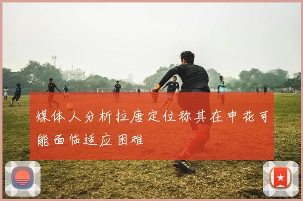 媒体人分析拉唐定位称其在申花可能面临适应困难